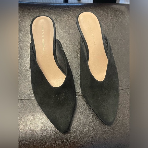 Loeffler Randall Black Mules - Picture 3 of 8
